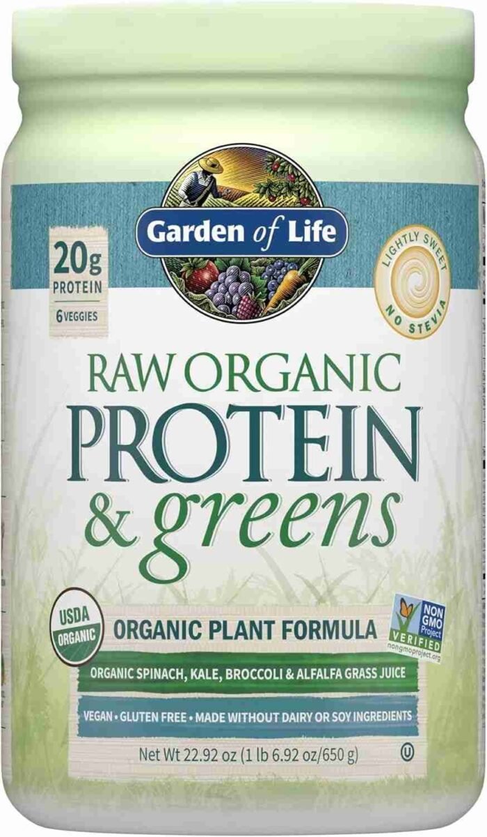 Garden of Life Raw Organic Protein & Greens – Chocolate – Vegan Protein Powder for Women and Men | Choice Wholesales