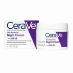 CeraVe Skin Renewing Night Cream | Niacinamide, Peptide Complex, and Hyaluronic Acid Moisturizer for Face | 1.7 Ounce, Packaging | Choice Wholesales