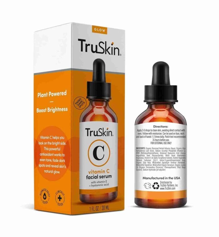 TruSkin Vitamin C Serum – Anti Aging Facial Serum with Vitamin C, Hyaluronic Acid, Vitamin E & More – Brightening Serum for | Choice Wholesales