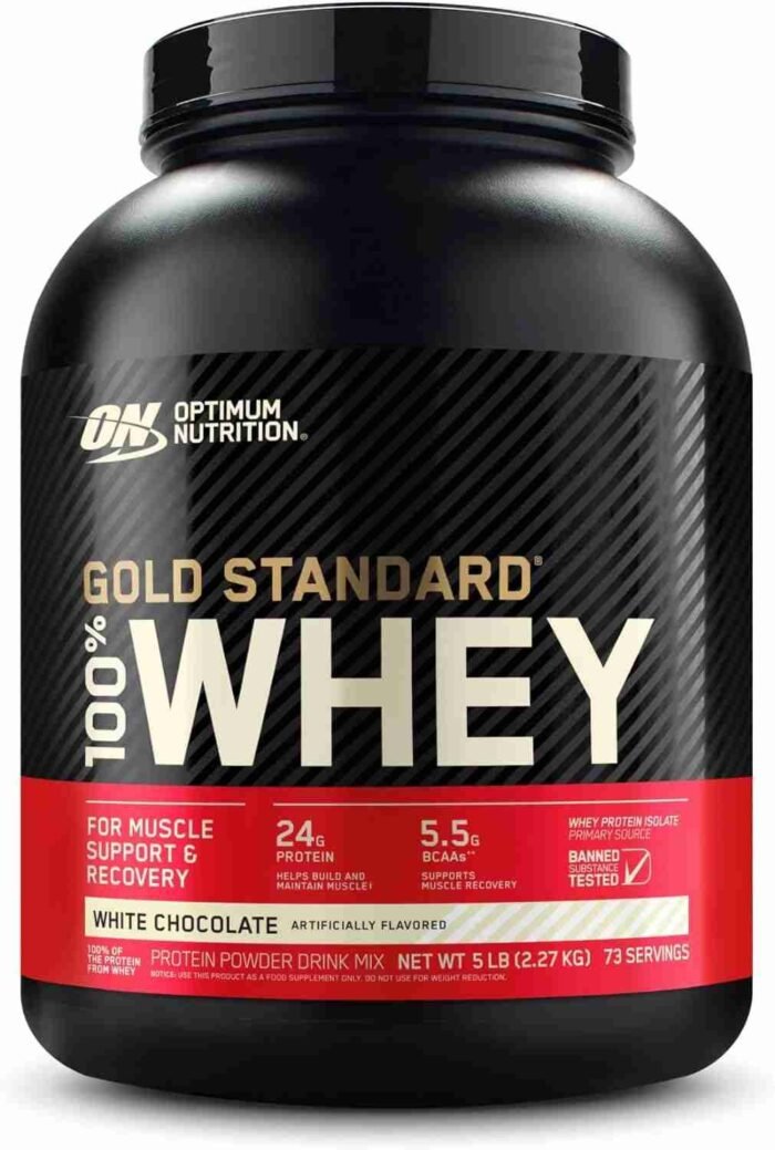 Optimum Nutrition Gold Standard 100% Whey Protein Powder, Double Rich Chocolate, 5 Pound (Packaging May Vary) | Choice Wholesales