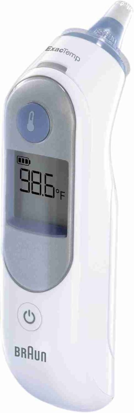Braun ThermoScan 5 Ear Thermometer - ExacTemp Stability Indicator for Professional Accuracy, Digital Display, Baby and Infant