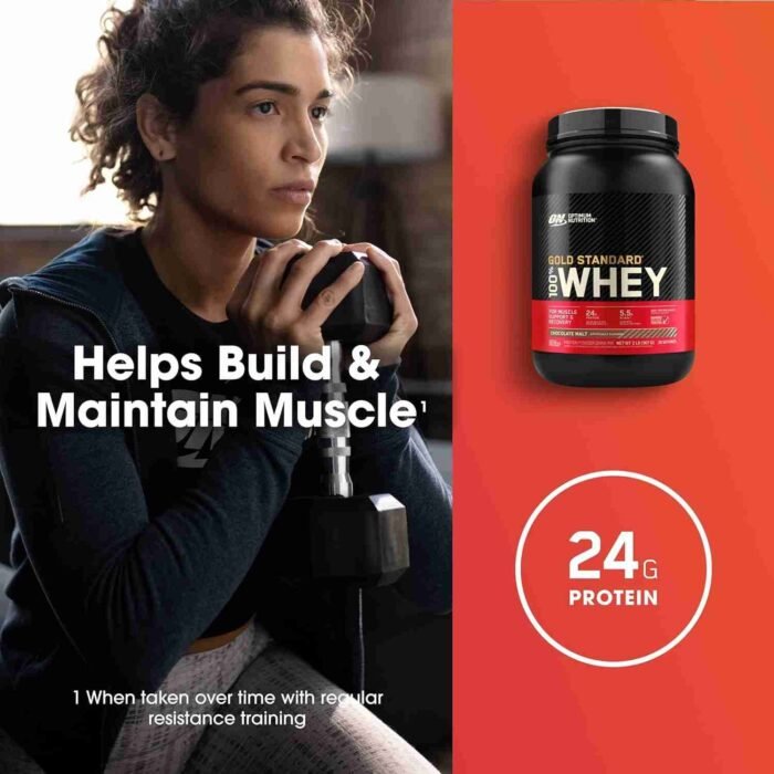 Optimum Nutrition Gold Standard 100% Whey Protein Powder, Double Rich Chocolate, 5 Pound (Packaging May Vary) | Choice Wholesales
