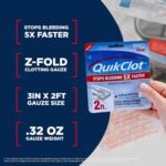 Adventure Medical Kits QuikClot Gauze – Gauze for Emergency Survival Kit, Doomsday Prepping Supplies | Choice Wholesales