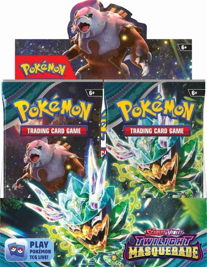 Pokemon TCG Scarlet & Violet – Twilight Masquerade Booster Pack | Wholesale with Low MOQ | Choice Wholesales