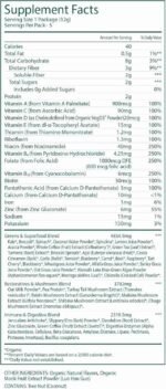 Suja Organic Greens Powder Probiotic Blend, Spirulina, Daily Superfood Drink or Smoothie Mix for Immune Support, Digestion, & | Choice Wholesales