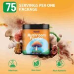 Mushroom Coffee for Smoothies/Latte, Mushroom Powder Blend (57 Servings) with Lions Mane, Reishi, Cordyceps, Turkey Tail, Chaga | Choice Wholesales
