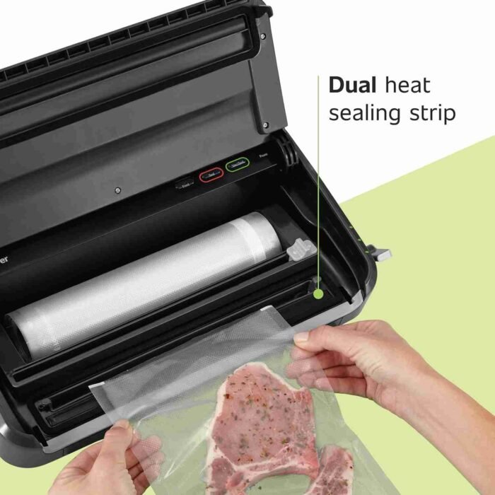 FoodSaver Vacuum Sealer Machine, Automatic Bag Detection, Sous Vide Friendly, with sealer bags, roll, handheld vacuum sealer, | Choice Wholesales