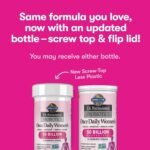 Garden of Life Once Daily Dr. Formulated Probiotics for Women 50 Billion CFU 16 Probiotic Strains with Organic Prebiotics for | Choice Wholesales