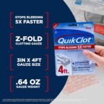 Adventure Medical Kits QuikClot Gauze – Gauze for Emergency Survival Kit, Doomsday Prepping Supplies | Choice Wholesales
