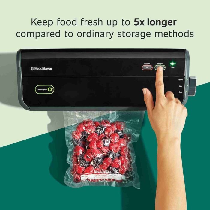FoodSaver Vacuum Sealer Machine, Automatic Bag Detection, Sous Vide Friendly, with sealer bags, roll, handheld vacuum sealer, | Choice Wholesales