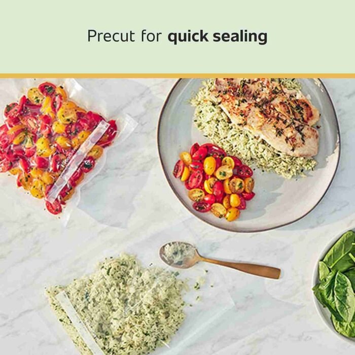 FoodSaver Vacuum Sealer Machine, Automatic Bag Detection, Sous Vide Friendly, with sealer bags, roll, handheld vacuum sealer, | Choice Wholesales