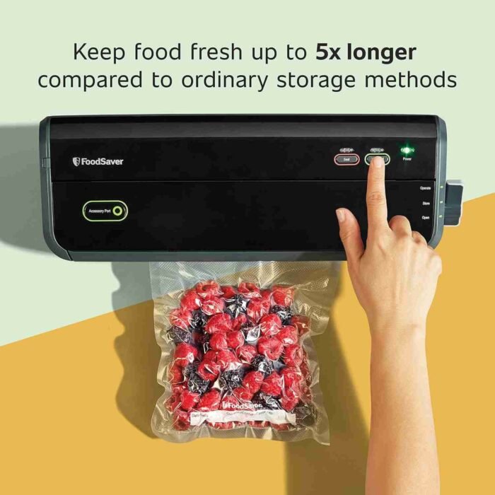 FoodSaver Vacuum Sealer Machine, Automatic Bag Detection, Sous Vide Friendly, with sealer bags, roll, handheld vacuum sealer, | Choice Wholesales