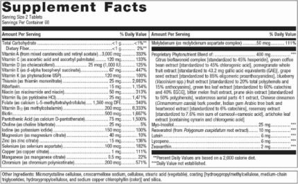 Metagenics PhytoMulti Multivitamin Without Iron – Daily Multivitamin for Overall Health & Aging – 20+ Essential Vitamins & | Choice Wholesales