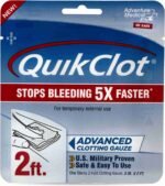 Adventure Medical Kits QuikClot Gauze – Gauze for Emergency Survival Kit, Doomsday Prepping Supplies | Choice Wholesales
