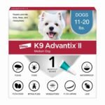 K9 Advantix II Monthly Flea & Tick Prevention for Medium Dogs 11-20 lbs, 6-Monthly Treatment | Choice Wholesales