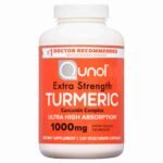 Qunol Turmeric Capsules, 1000mg, Ultra High Absorption, Joint Support Herbal Supplement, 120 Count | Choice Wholesales