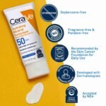 CeraVe Hydrating Face Mineral Sunscreen Lotion SPF 50 for All Skin Types, 2.5 fl oz | Choice Wholesales