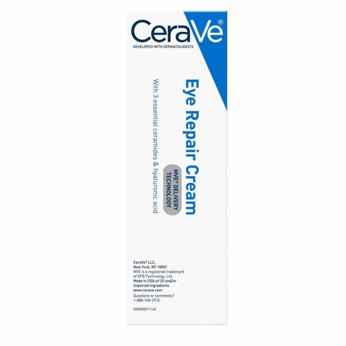 CeraVe Eye Repair Cream for Dark Circles and Puffiness for All Skin Types, 0.5 oz | Choice Wholesales
