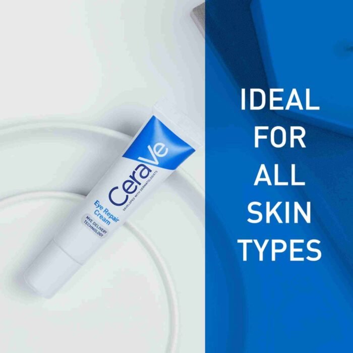 CeraVe Eye Repair Cream for Dark Circles and Puffiness for All Skin Types, 0.5 oz | Choice Wholesales