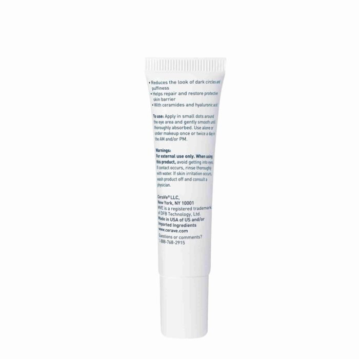 CeraVe Eye Repair Cream for Dark Circles and Puffiness for All Skin Types, 0.5 oz | Choice Wholesales