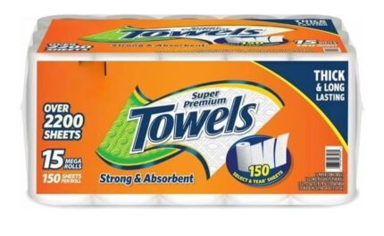 Member's Mark Super Premium Paper Towels (15 rolls, 150 sheets/roll) (2 Pack)